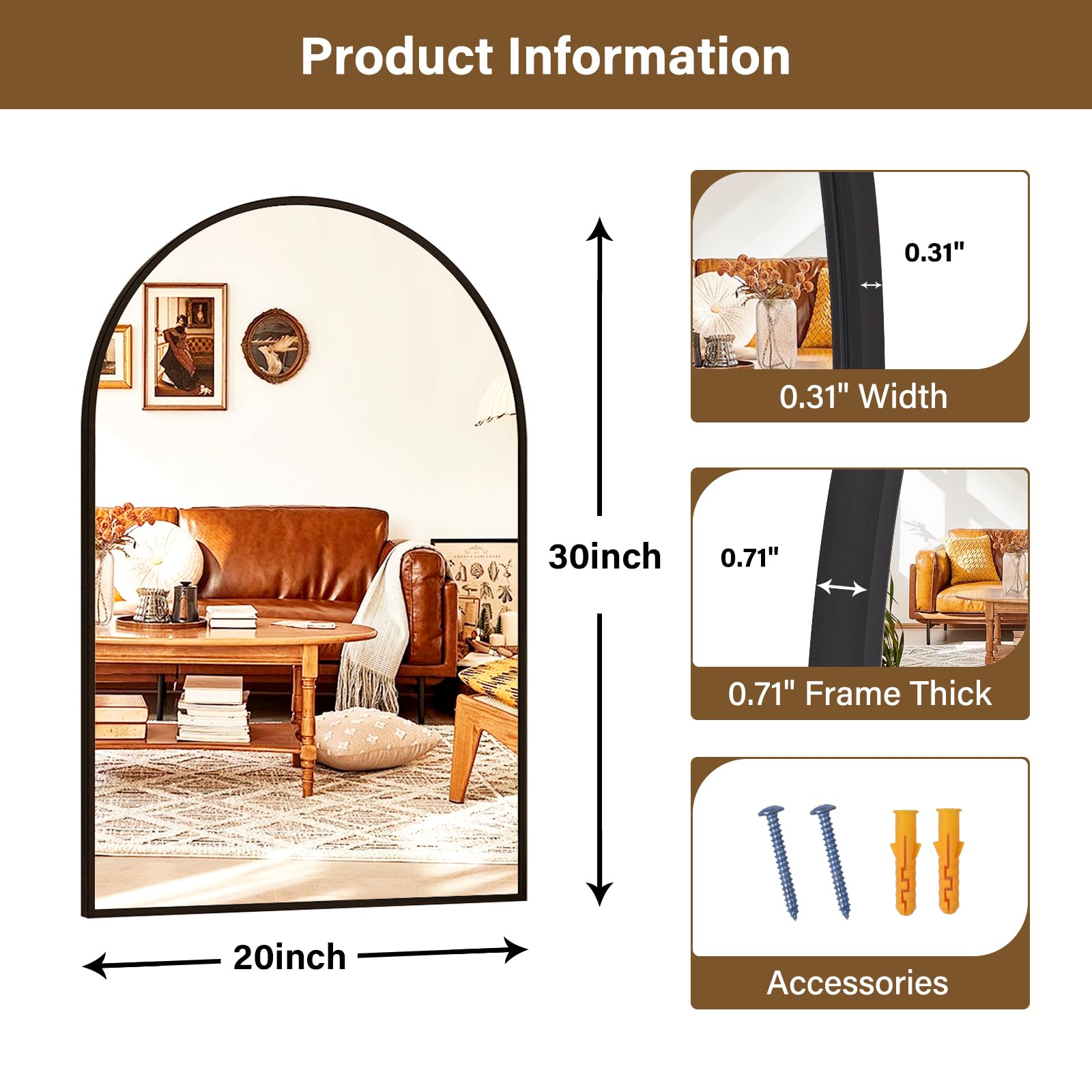 XRAMFY glass surface reflecting vanity scene with clear, undistorted image