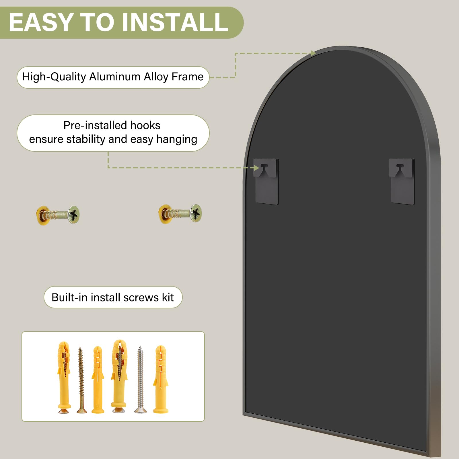 XRAMFY metal frame detail showing rust-resistant finish and durability