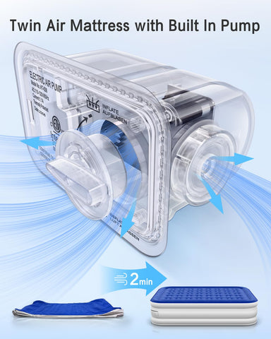 Xsleep side height scale showing 18-inch raised profile for easier access