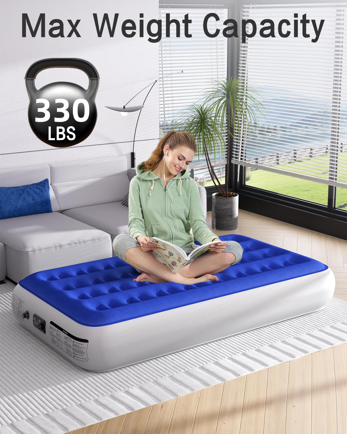 Xsleep valve and label detail showing simple operation and reliability
