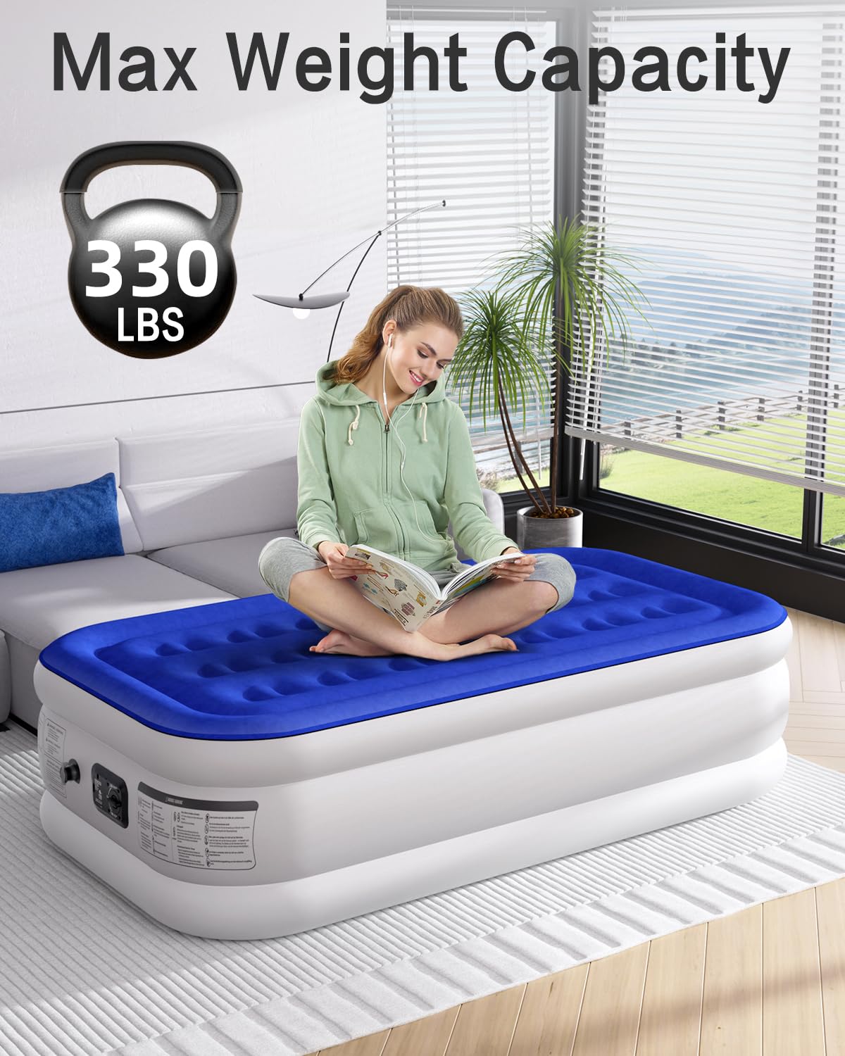 Xsleep waterproof surface demo showing spill resistance for easy cleaning