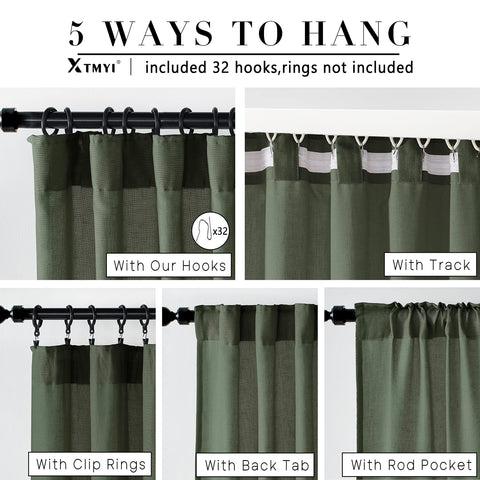XTMYI floor-to-ceiling curtains in bedroom delivering full-length coverage
