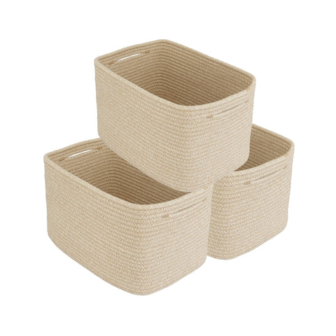 XUANGUO front view showing oatmeal basket set benefits tidy storage