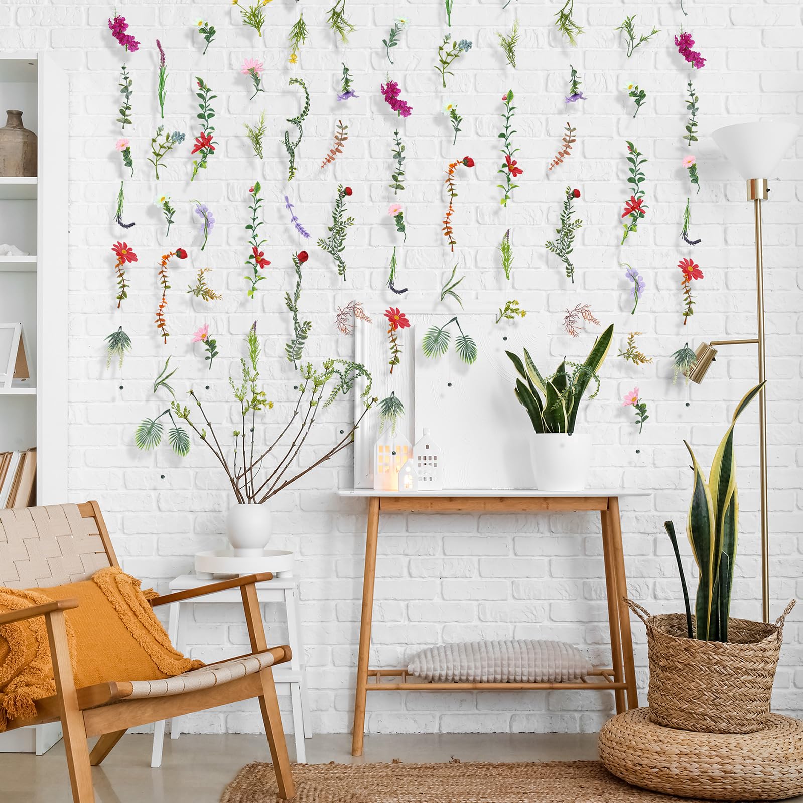 XunYee hanging garlands used as a photo booth backdrop for consistent visuals