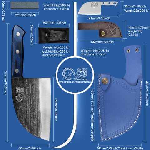 XYJ fitted sheath with belt loop for safe transport and quick access