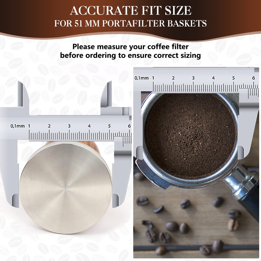 Y-Step silicone tamper mat protecting counter and steadying the portafilter