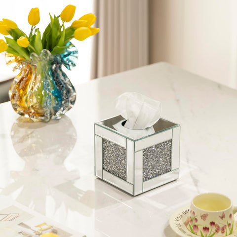 YACSNBF on bedside table provides tidy attractive storage