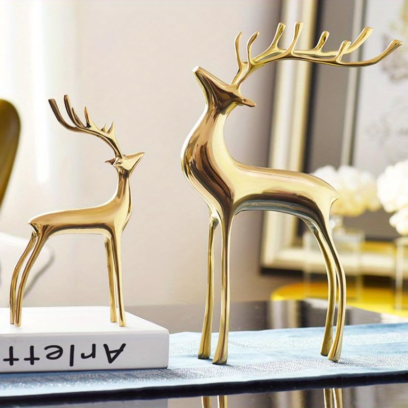 YACSNBF side profile showing deer contours and stable base for balanced tabletop styling