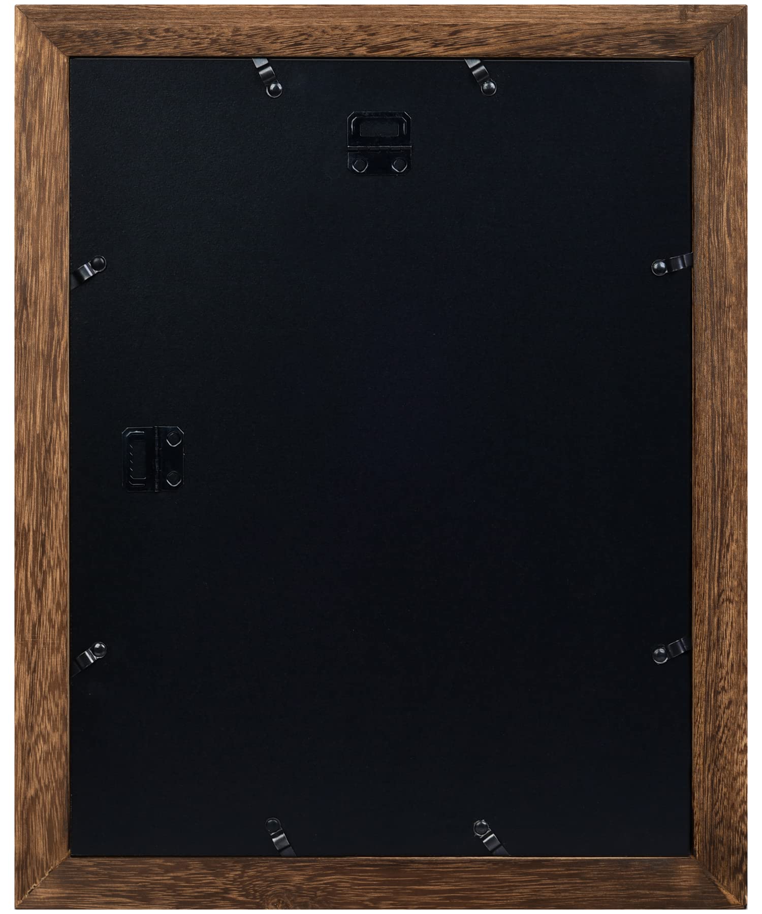 Yaetm back hardware with sawtooth hooks showing easy hanging benefit