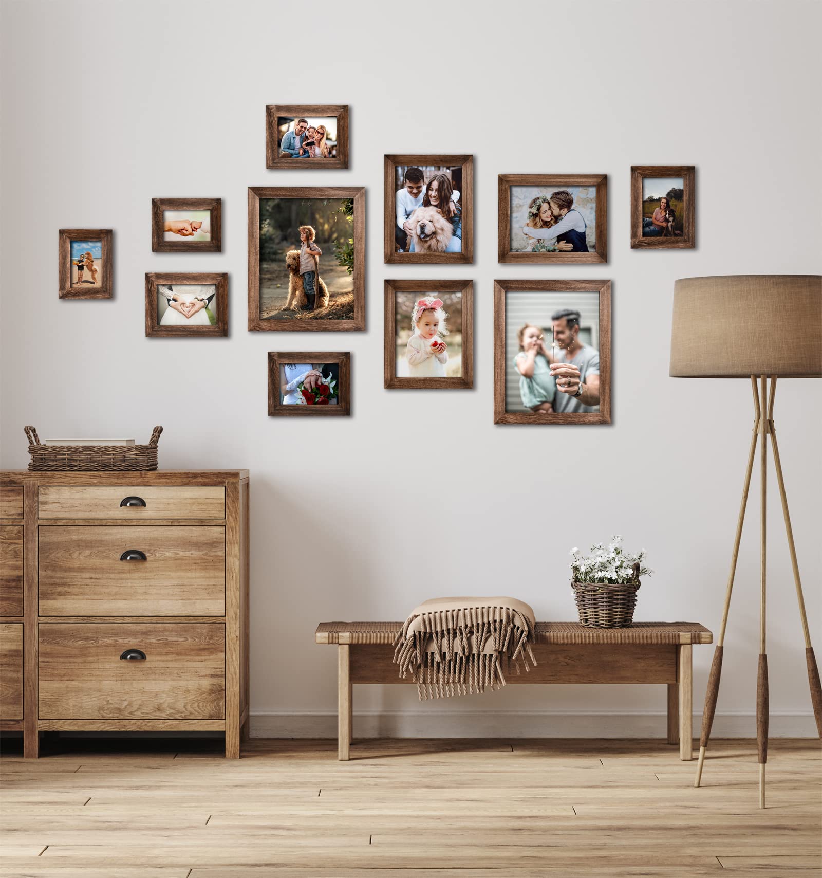 Yaetm frame on cozy shelf showing versatile styling benefit
