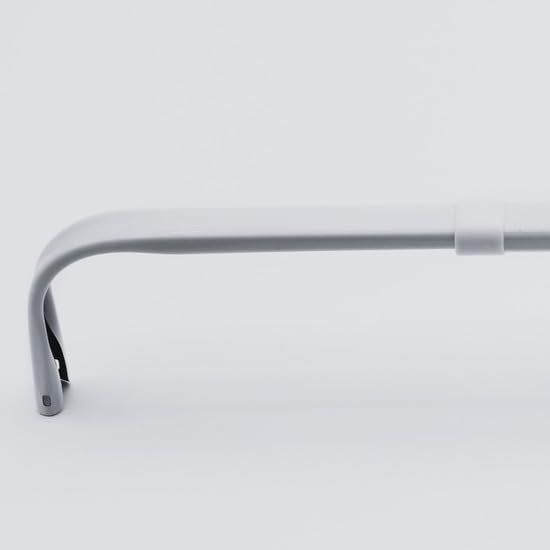 Yafa Home Fashion close-up of mounting bracket showing one-step hook locking for fast installation