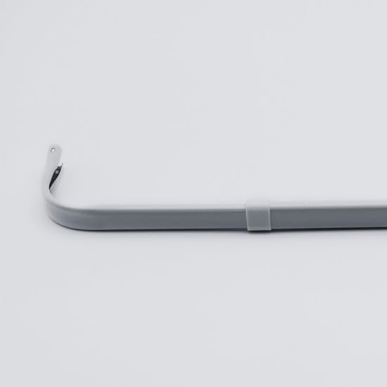 Yafa Home Fashion mounted rod over wide window demonstrating straight support for large spans