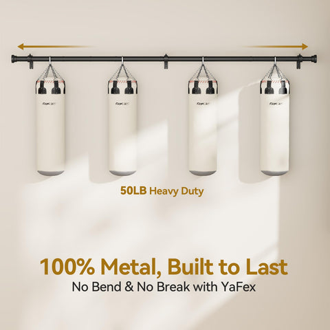 YaFex metal finial detail showing refined end cap for clean look benefit