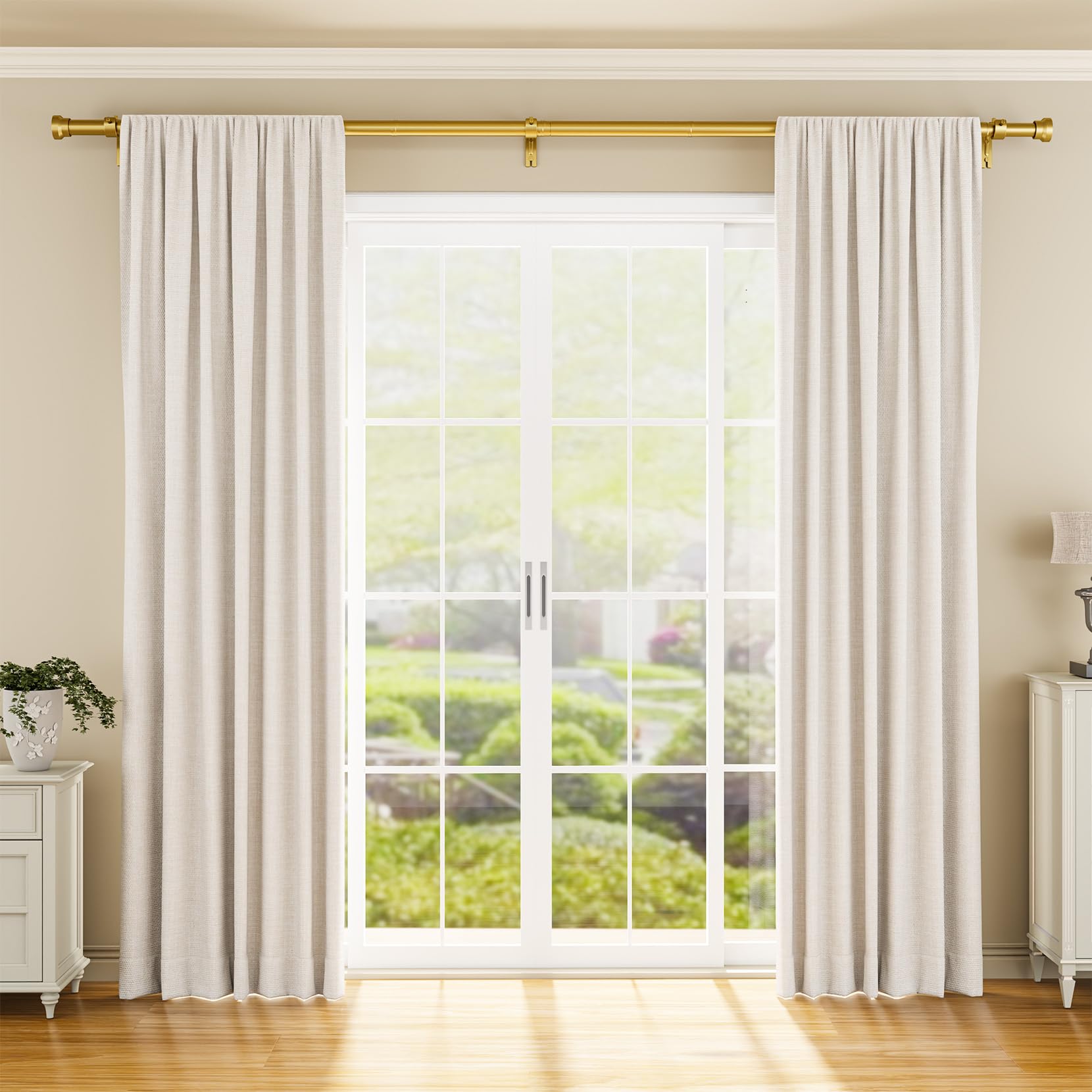 YaFex gold finish close-up highlighting smooth coating and scratch resistance benefit