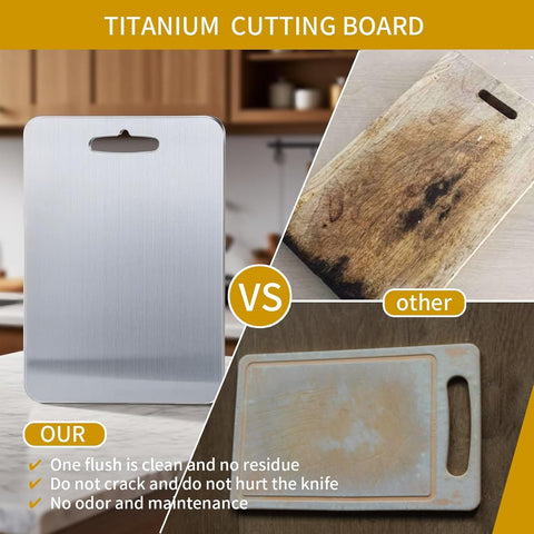 Yainmos board in use chopping vegetables demonstrating stable, hygienic cutting