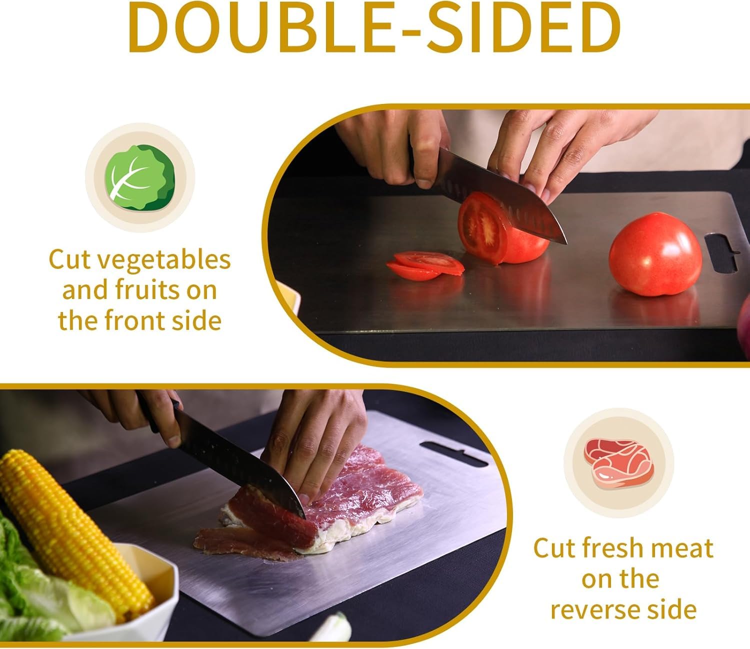 Yainmos board size comparison on counter showing compact, space-saving benefit