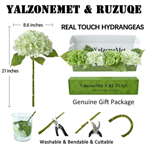 YalzoneMet bent stems and three leaves demonstrating flexible shaping benefit