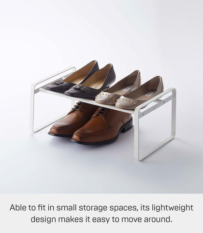 YAMAZAKI close-up of steel frame highlighting durable minimalist finish