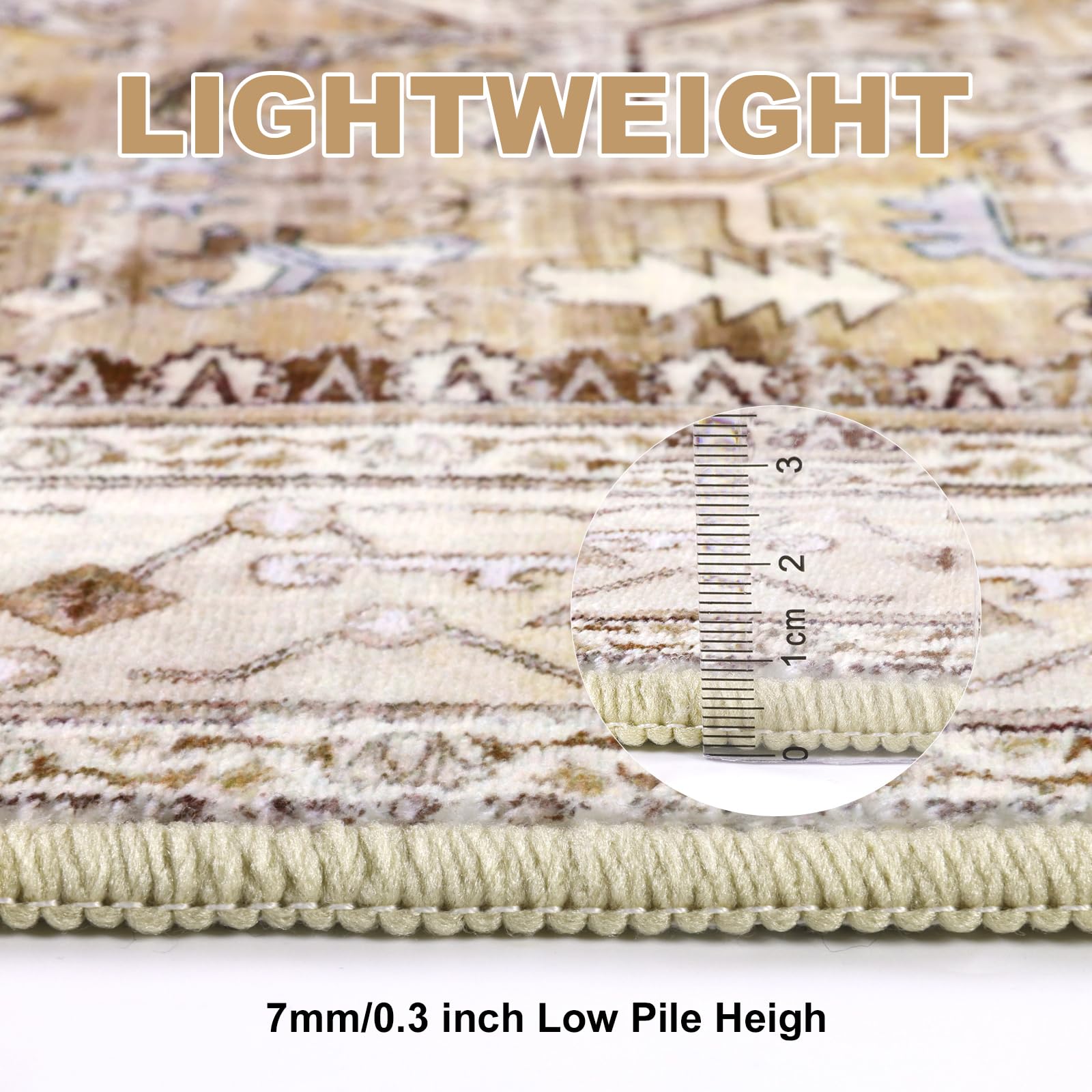Yamaziot reinforced overlock edge for durable long-lasting wear