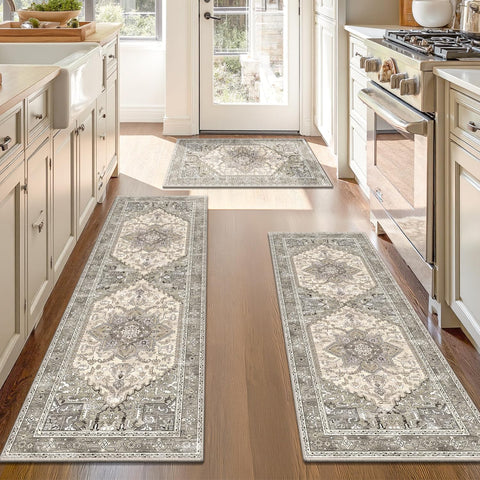 Yamaziot front view of all three runners showing coordinated boho design and coverage