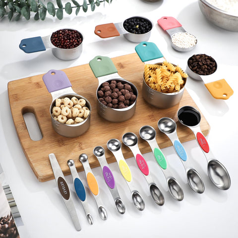 YAMOLIN kitchen lifestyle on countertop highlighting organized quick access