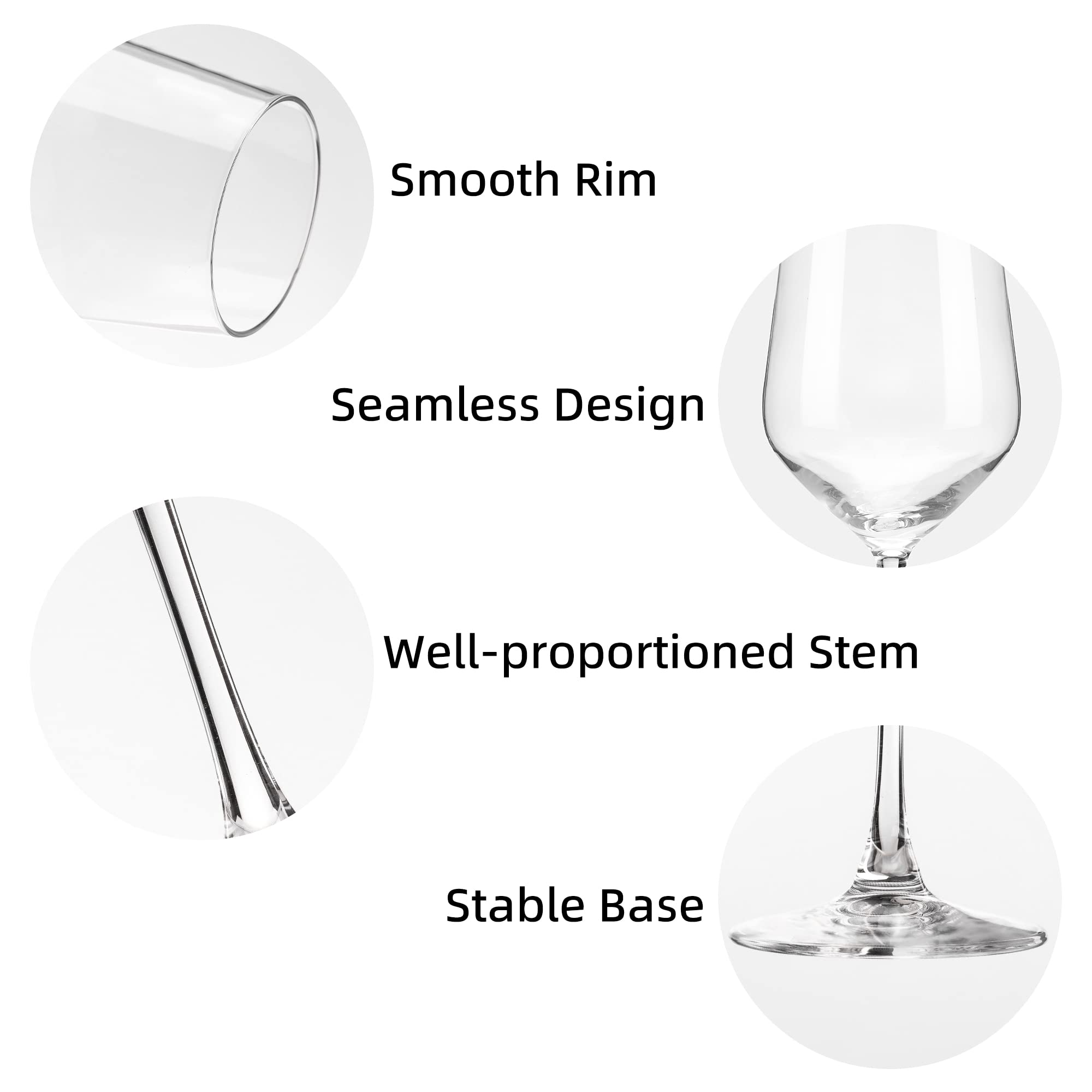 YANGNAY bowl detail highlighting tapered shape for improved aeration and aroma