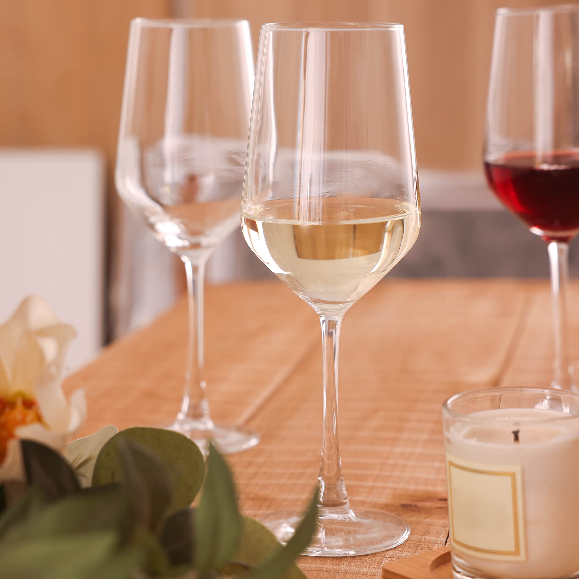 YANGNAY glass with red wine pour showing versatile use benefit