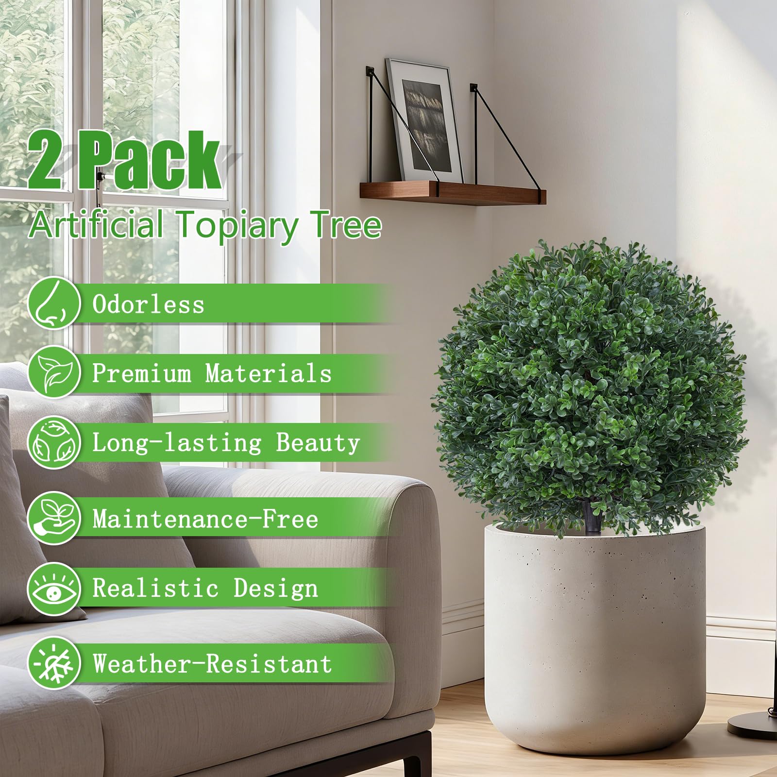 Yangrass realistic trunk detail showing natural appearance benefit