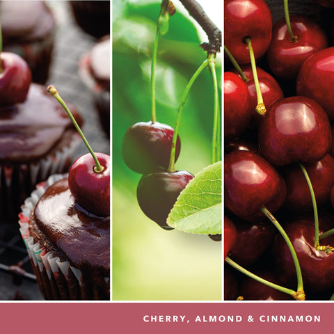 Yankee Candle black cherry wax surface close-up highlights smooth texture and clean burn