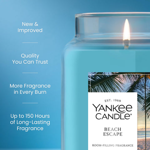 Yankee Candle melted wax pool demonstrating even burn and full fragrance