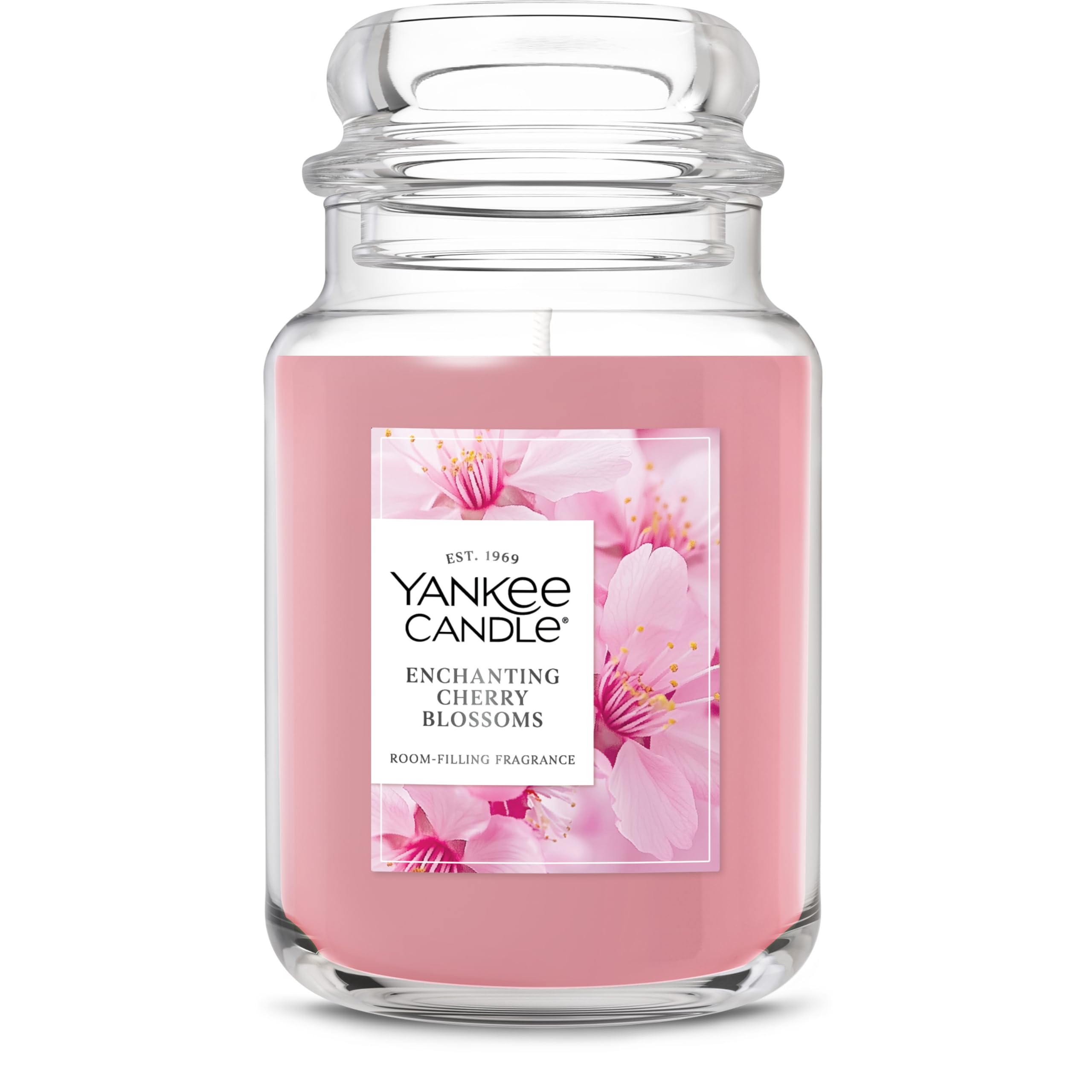 Yankee Candle front packaging showing jar and scent name, ideal gift appeal