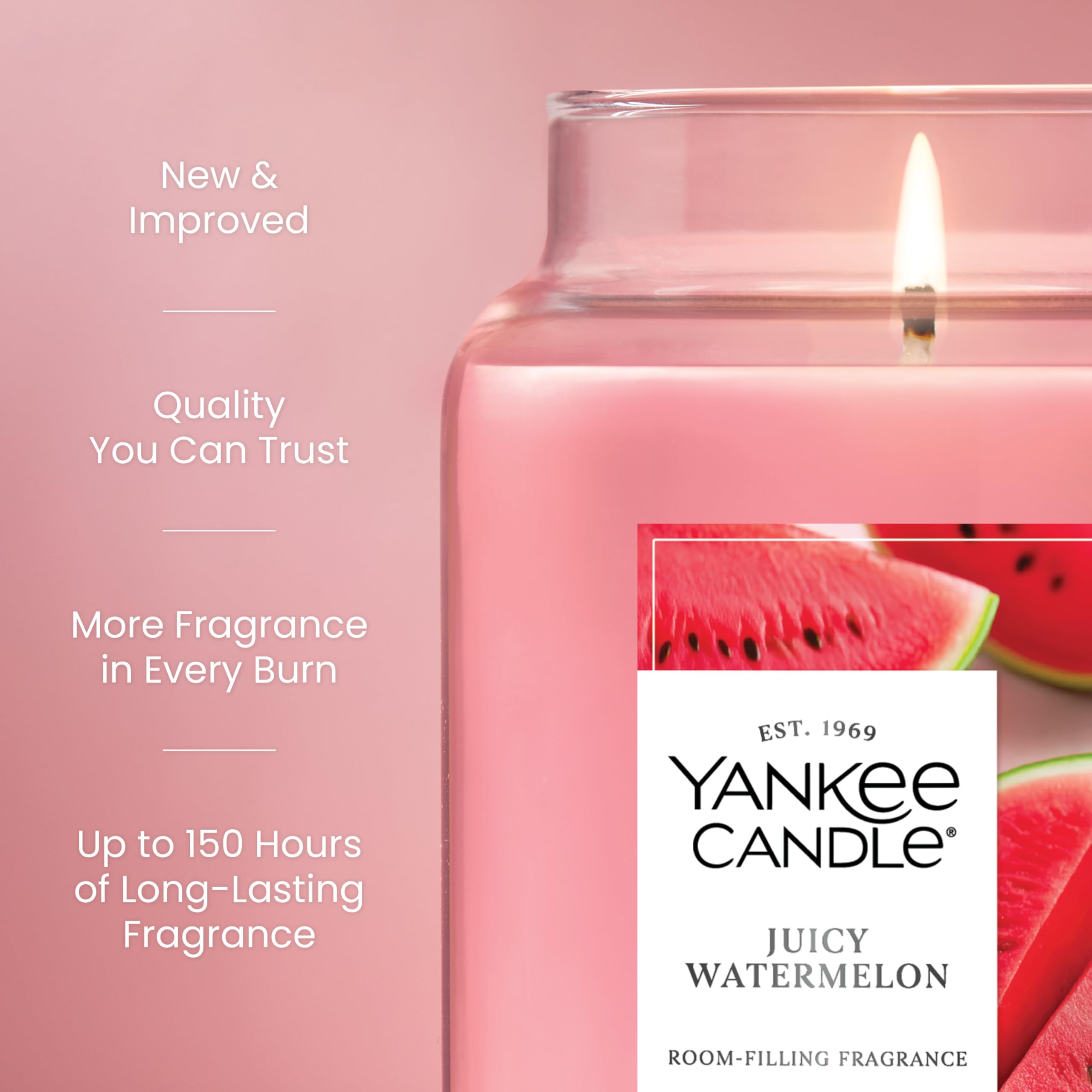 Yankee Candle melt pool close-up illustrating even burn and steady fragrance