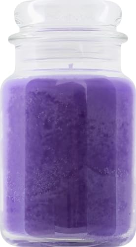 Yankee Candle lilac blossoms close-up wax texture, illustrating smooth burn surface and quality wax