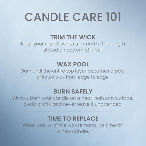 Yankee Candle label detail showing scent notes and premium quality assurance