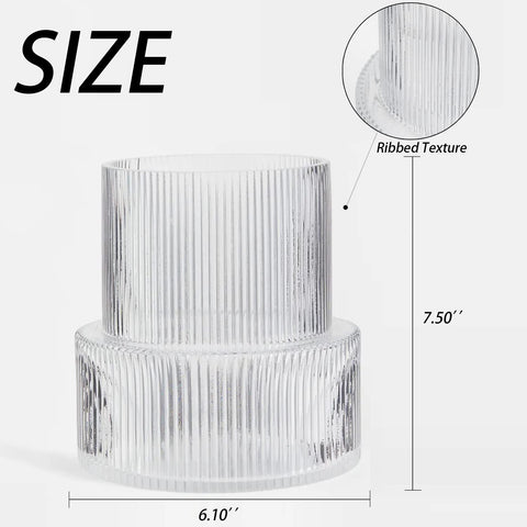 yanwe1 vase filled with water and stems demonstrating leak-proof use and stability benefit