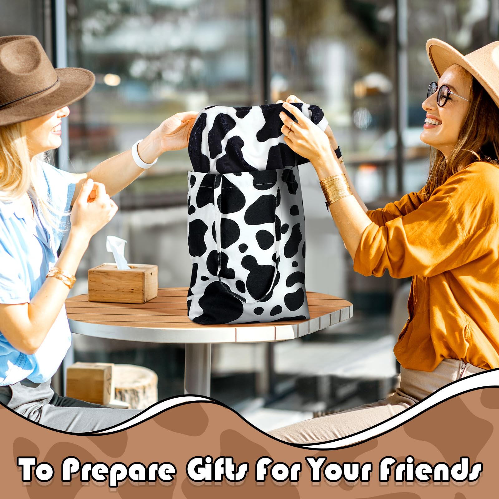 Yaomiao complete cow gift set lifestyle shot showing coordinated items and gifting appeal