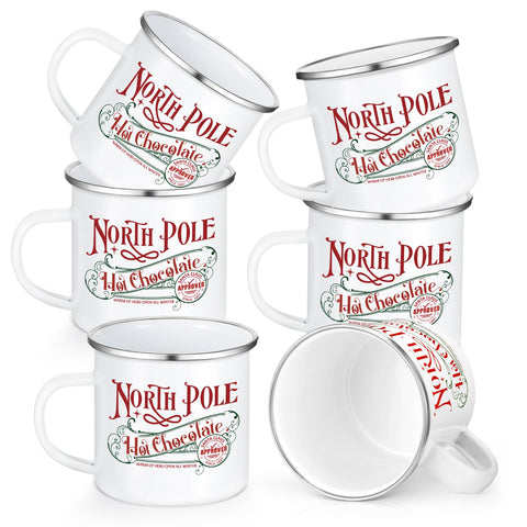 Yaomiao front packaging showing six festive enamel mugs and clear count