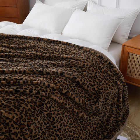 YARNOZY folded on bed illustrating decorative bedding and layered look