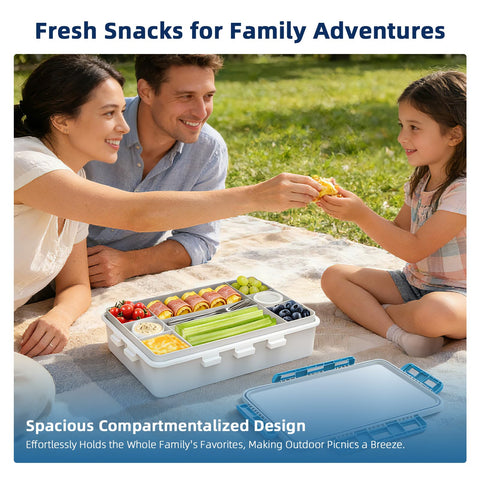 YARUITK sealed dip cups and reusable forks included for convenient sauces