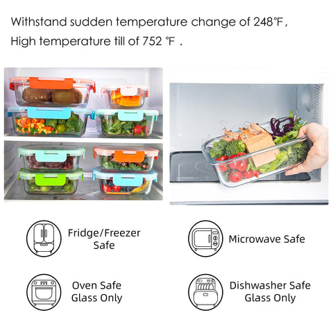 YARYOUNG nested and stacked containers saving cabinet space for tidy kitchen organization