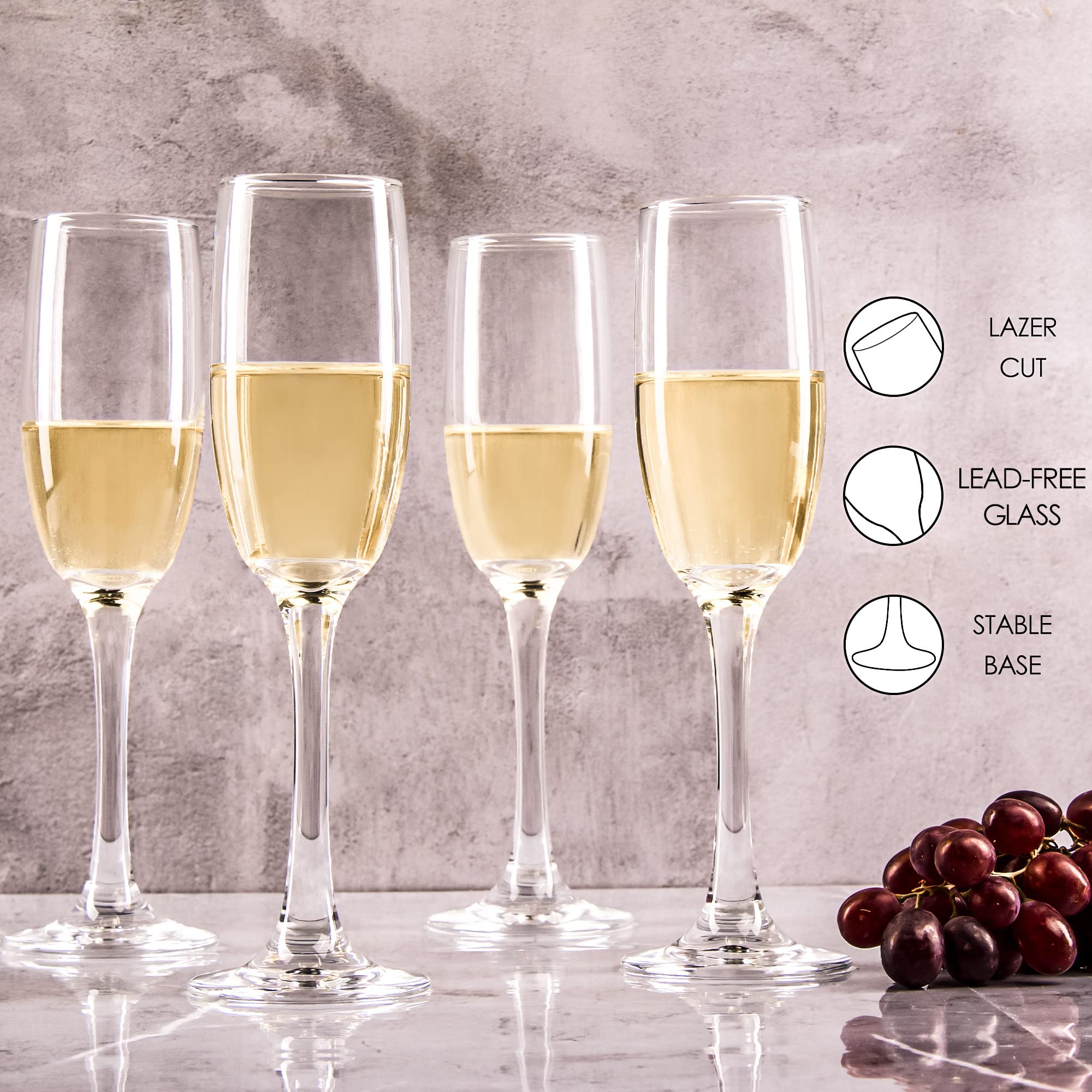 YARYOUNG champagne being poured into flute illustrating celebratory use