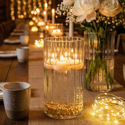 yasali floating candle demonstration delivering soft table illumination