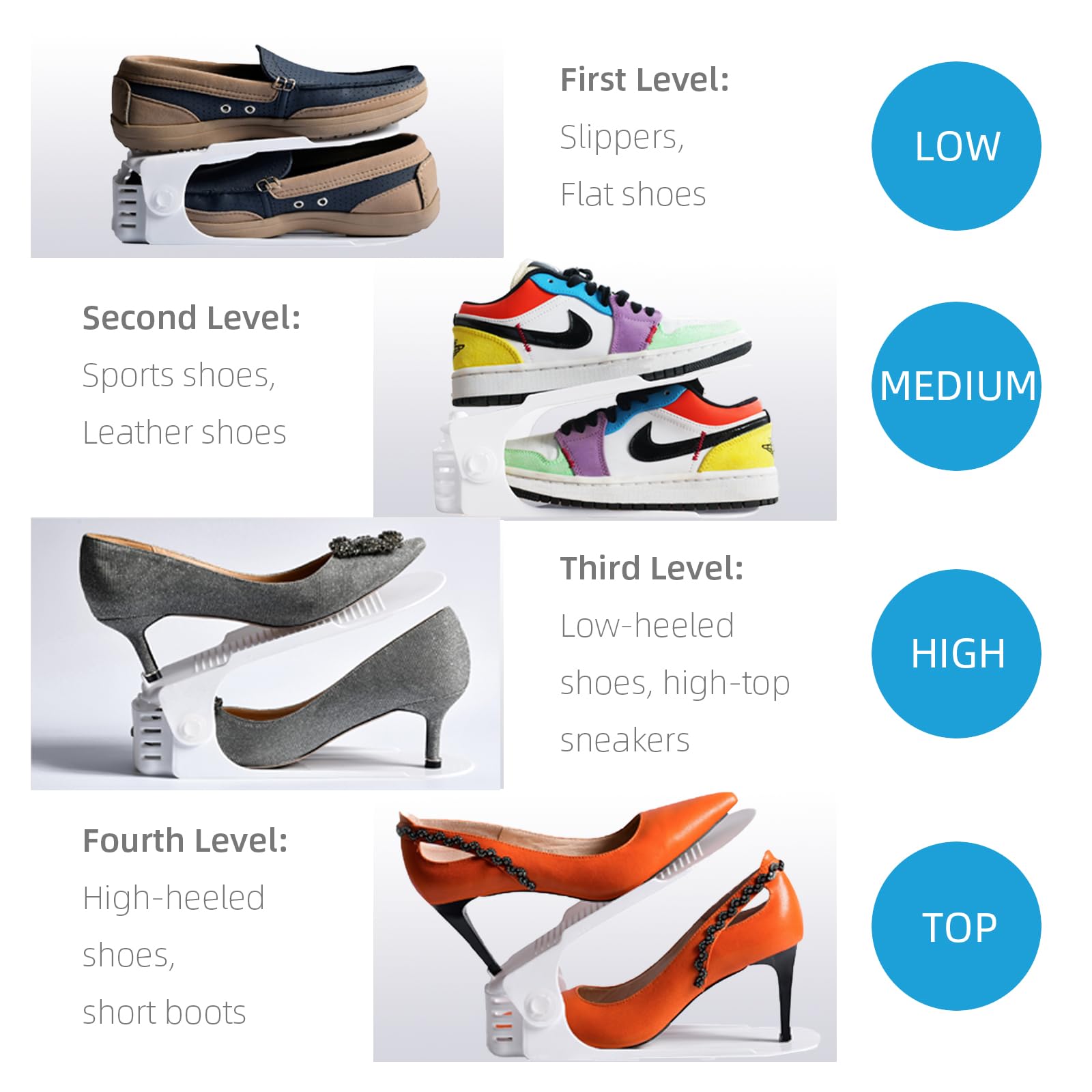 Yashong styled in an entryway showing tidy shoes and easy access