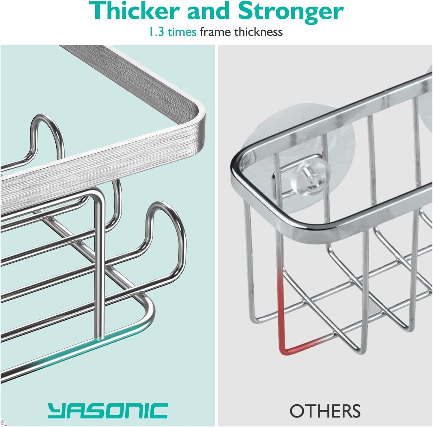 YASONIC packaging and included parts illustrating full 3-pack contents