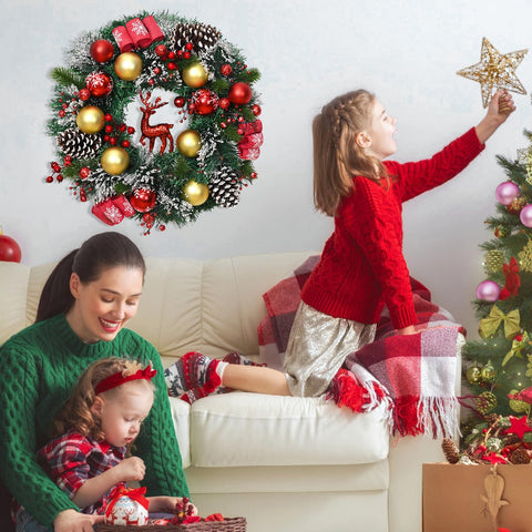 Yastouay styled on mantel providing instant holiday room decoration