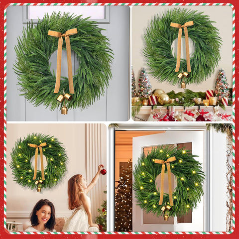 Yastouay packaged wreath ready to store preserving its shape