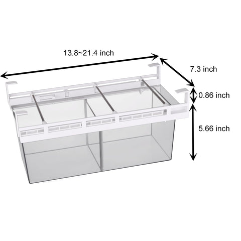 Yatmung drawer with divider installed showing organized separation benefit