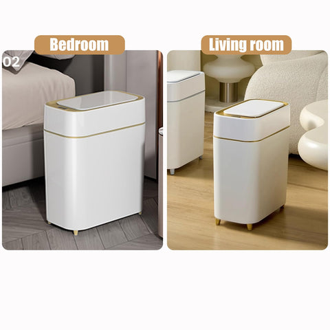 Yatmung mounted on cabinet door with adhesive panel providing no-drill space-saving convenience