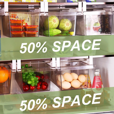 Yatmung drawers beside common items showing scale and capacity benefit