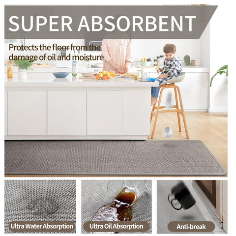 YDKGL kitchen mat placed by sink showing comfortable standing comfort